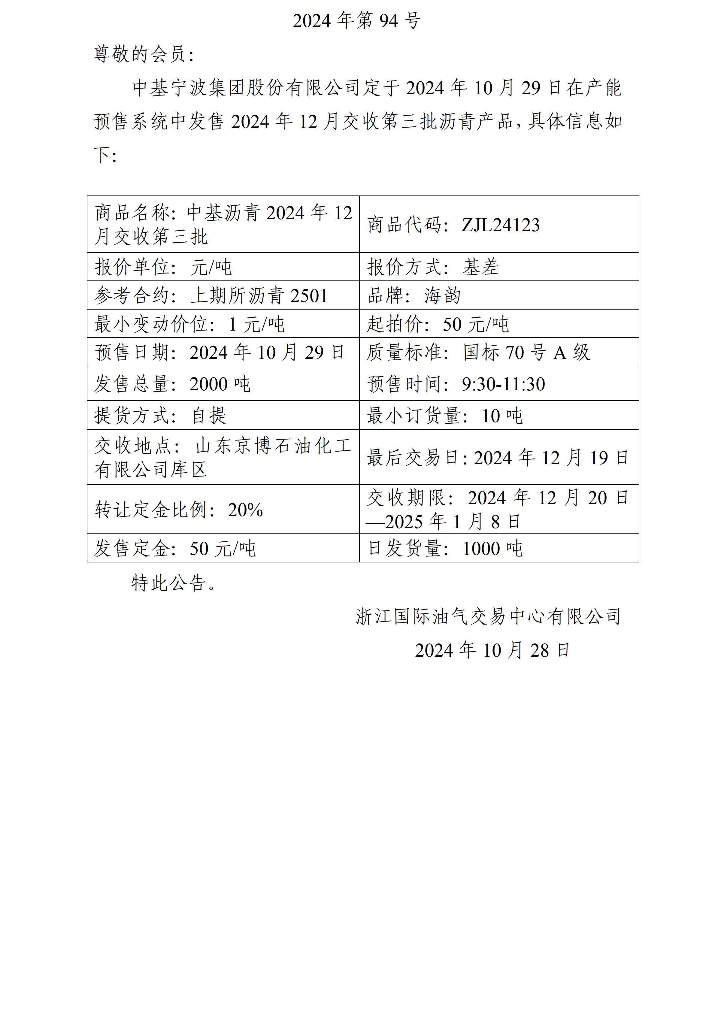 关于中基宁波集团股份有限公司预售2024年12月交收第三批沥青产品的公告_01.jpg